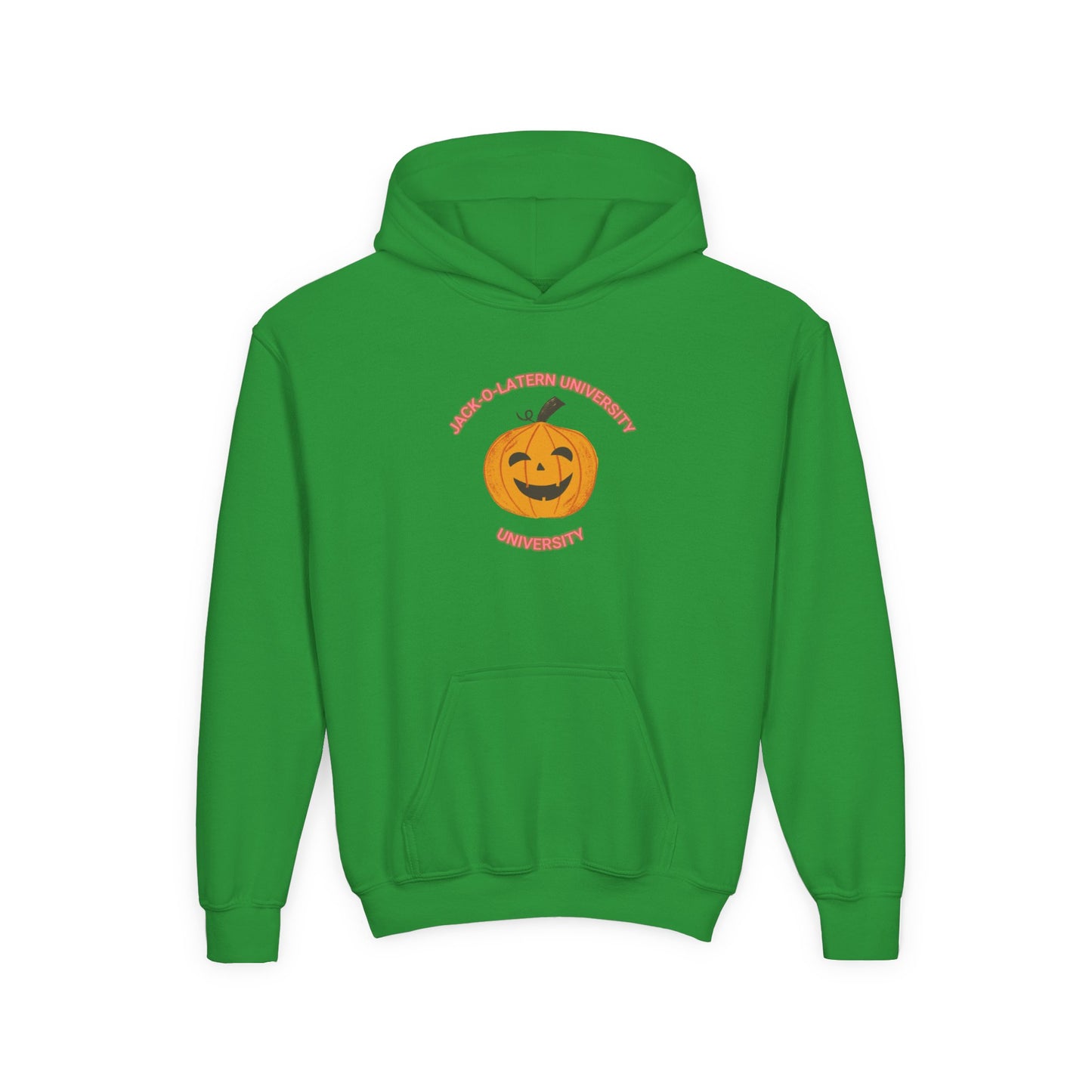 Youth Pumpkin Halloween Hoodie, Cozy Sweatshirt for Kids