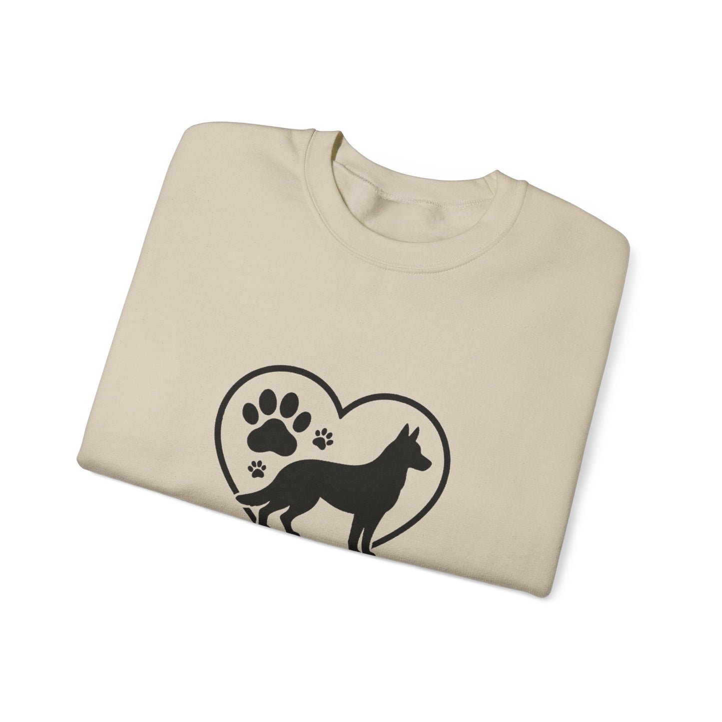 Pawprints of Love-Unisex Heavy Blend™ Crewneck Sweatshirt