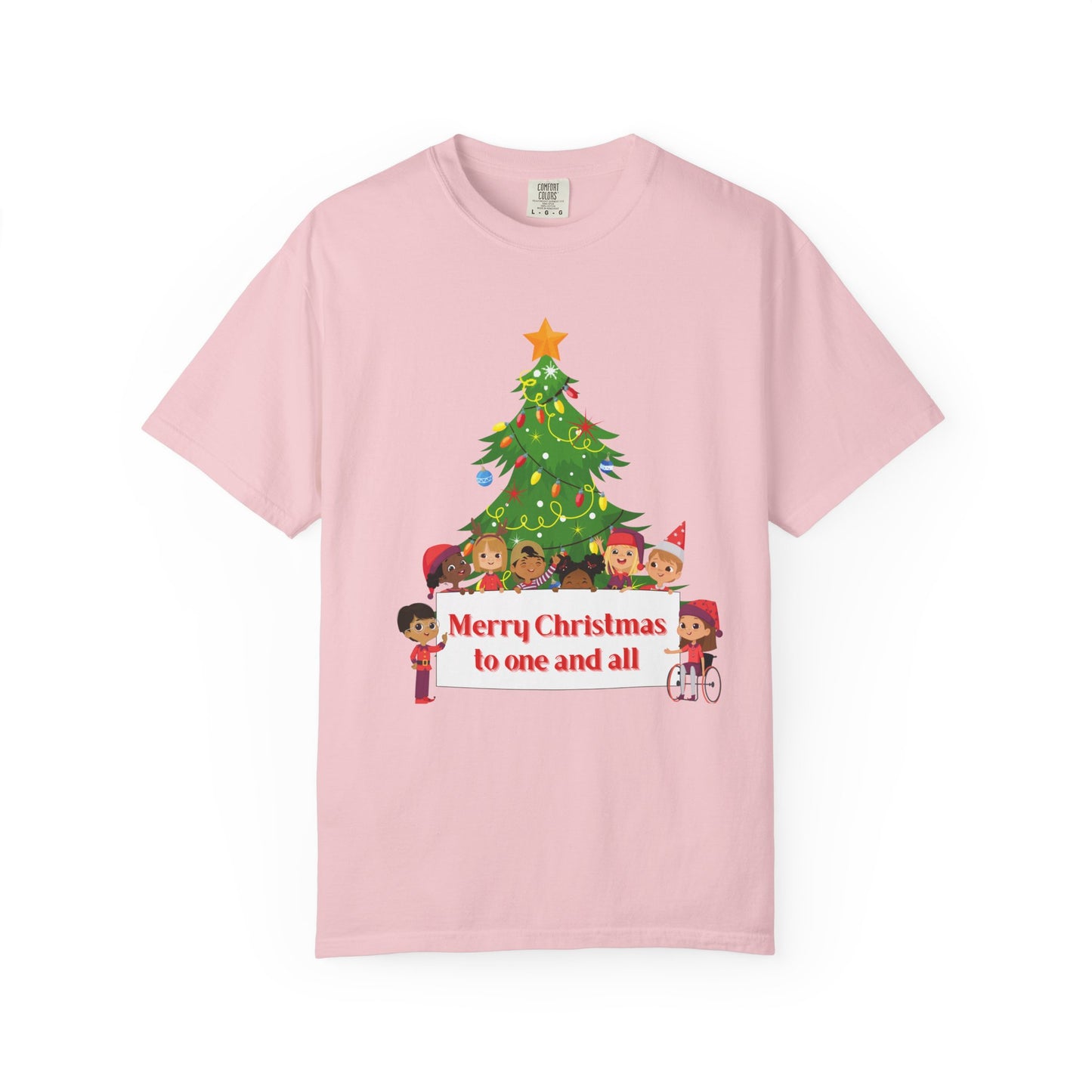 Merry Christmas Unisex T-Shirt, Holiday Tee, Cute Christmas Shirt, Family Gatherings, Festive Gift Idea