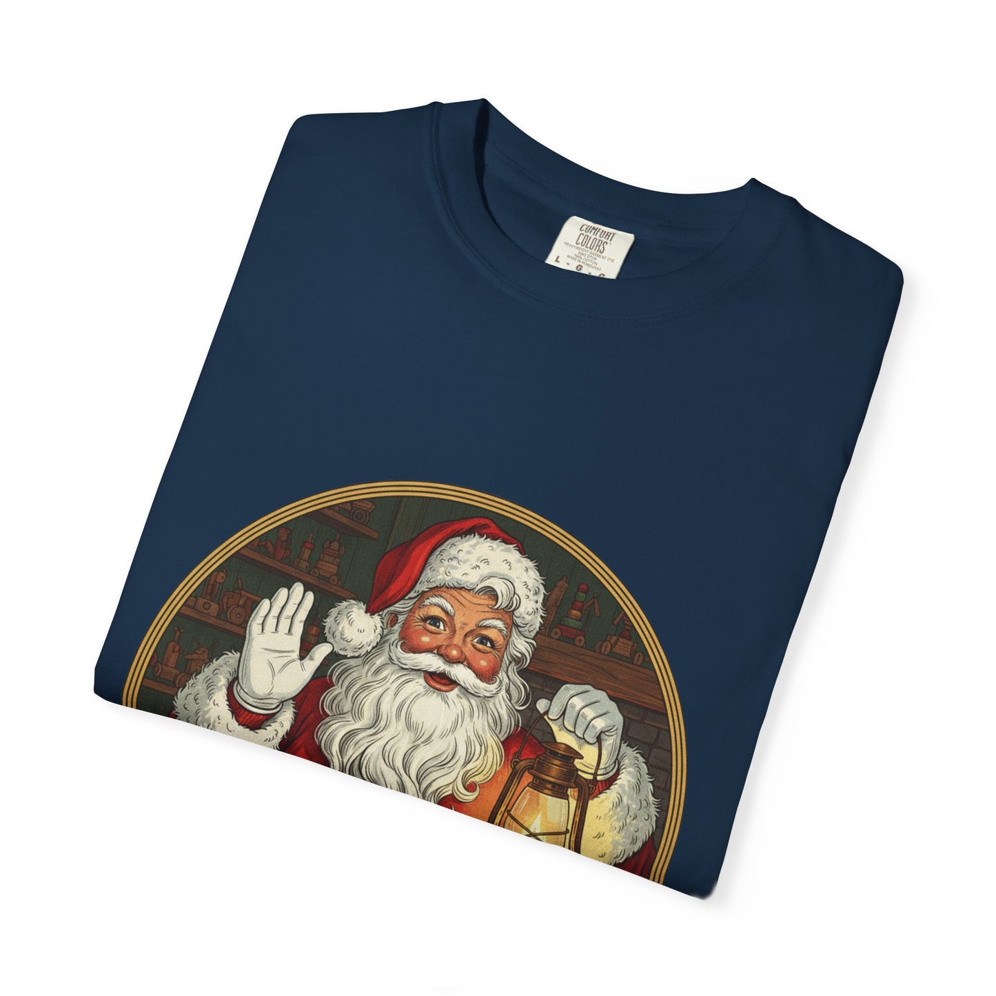 Merry Christmas Santa T-Shirt, Holiday Apparel for Festive Cheer, Unisex Christmas Tee, Perfect Gift for Family, Santa Lovers