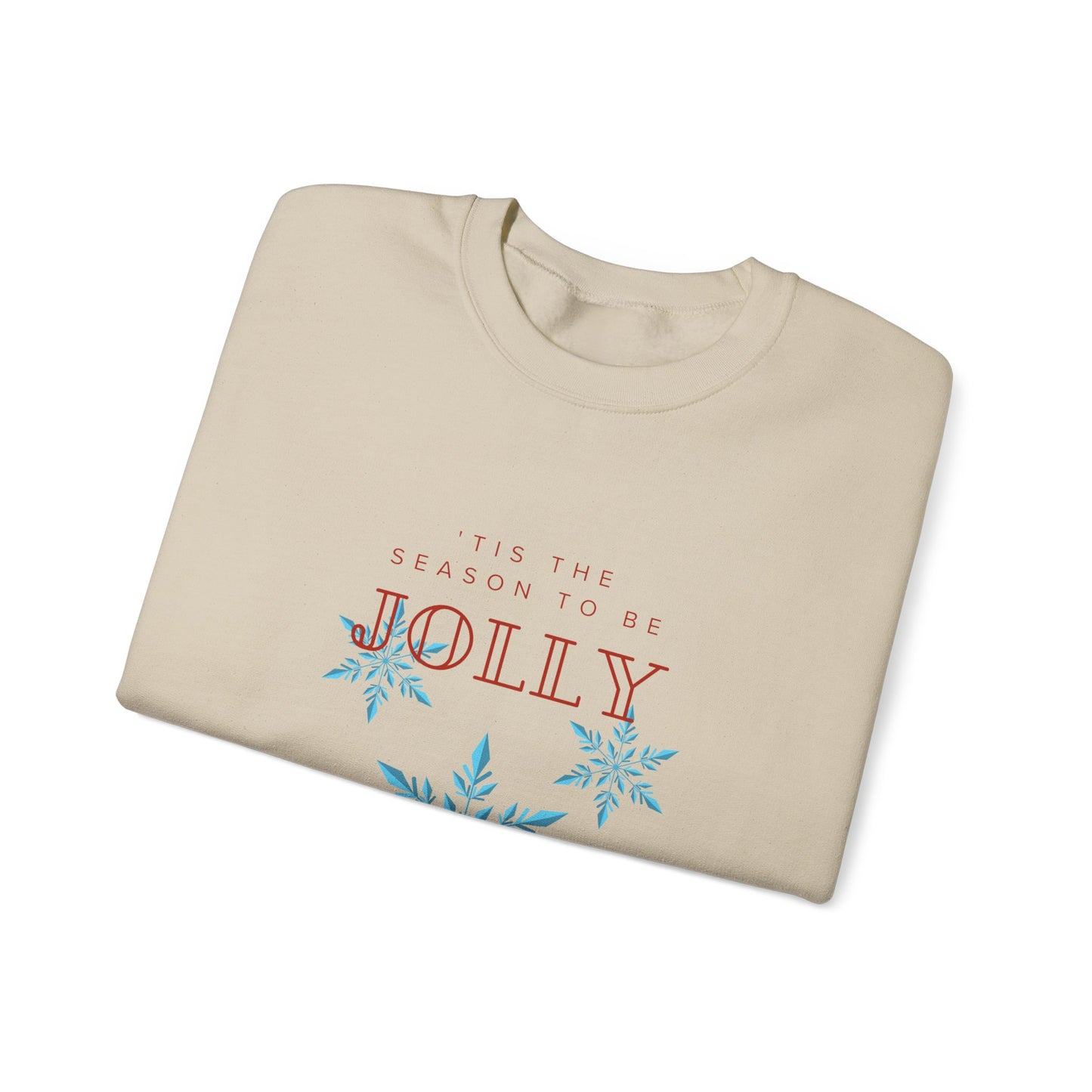 Festive 'Let It Snow' Crewneck Sweatshirt - Cozy Holiday Apparel