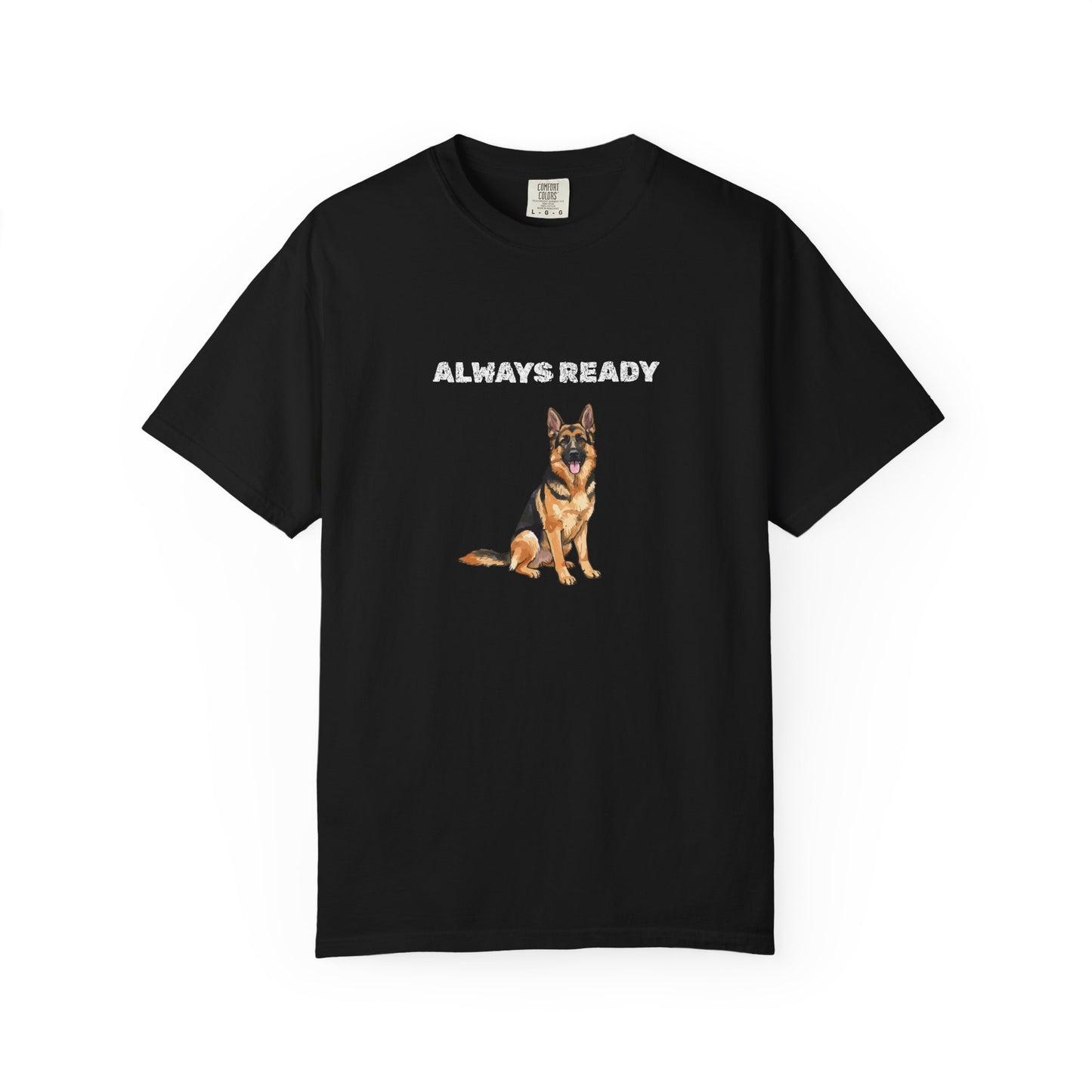 Dog Lover Unisex Garment-Dyed T-shirt - Service German Shepard