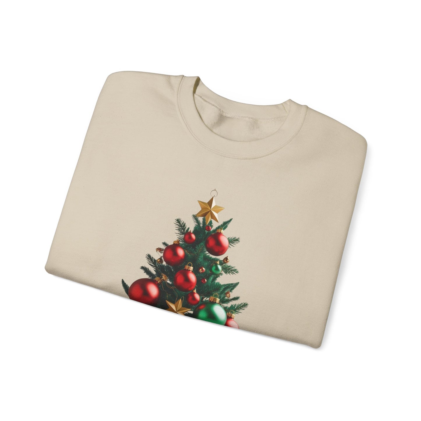 Christmas tree ornament design Unisex Heavy Blend™ Crewneck Sweatshirt