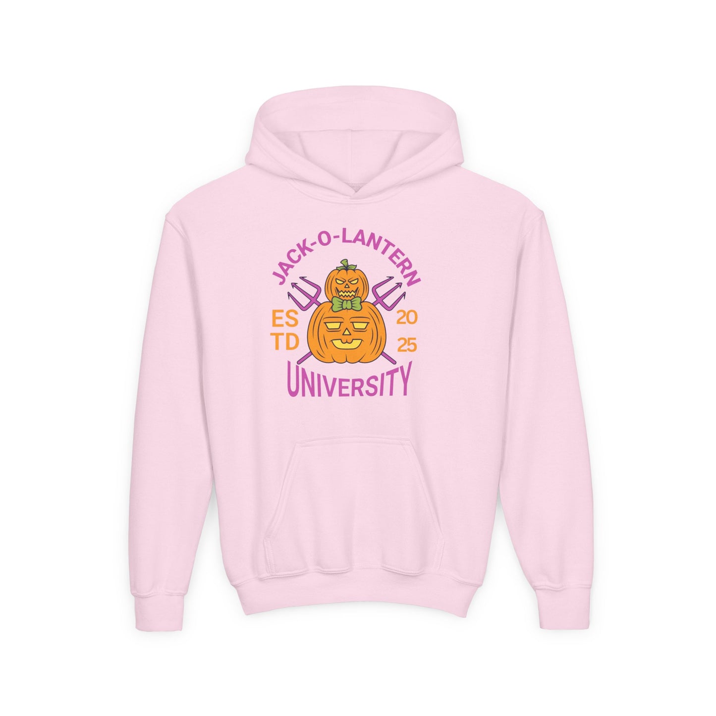 Jack-O-Lantern University Hoodie for Halloween