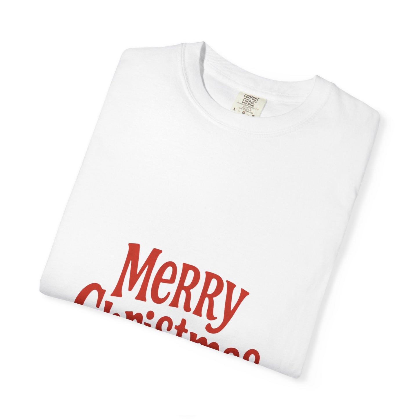 Merry Christmas Unisex Garment-Dyed T-shirt