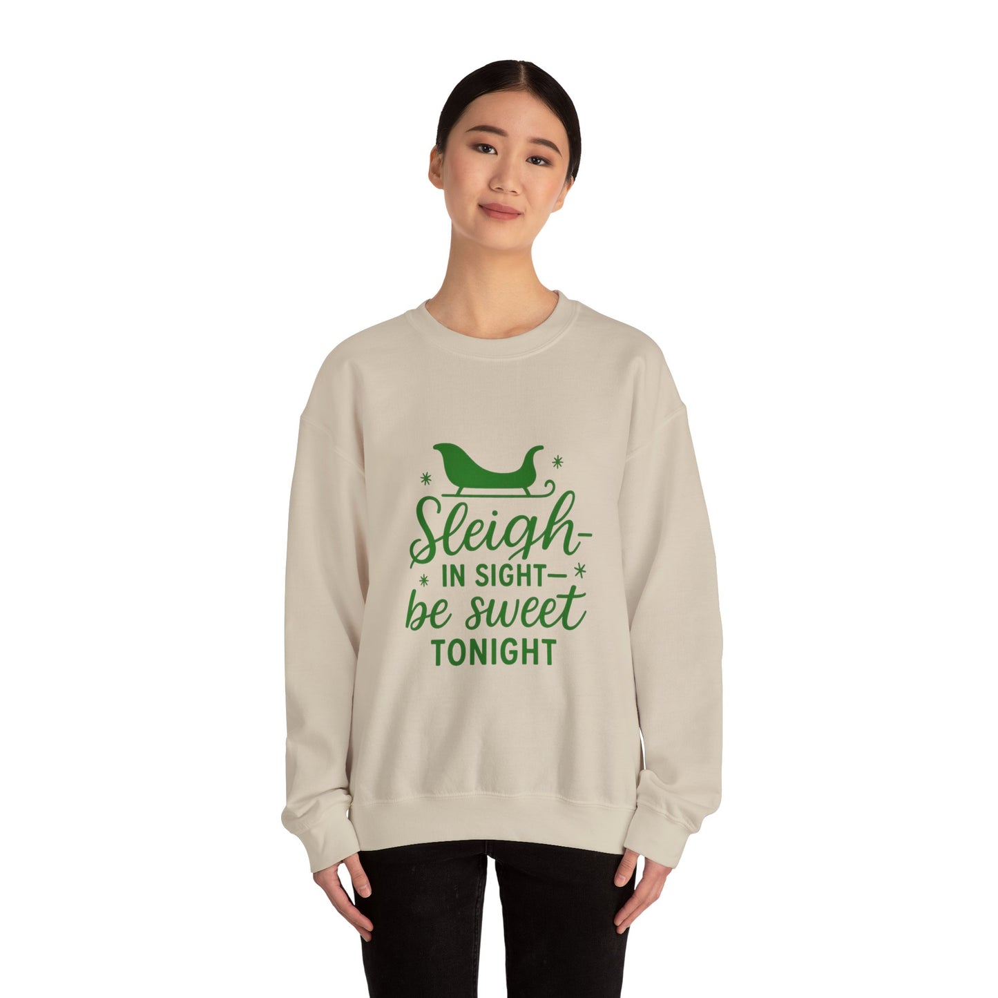Holiday Cheer Crewneck Sweatshirt - Cozy, Fun Gift for Christmas, Winter Wear, Seasonal Fashion, Cozy Apparel, Festive Style