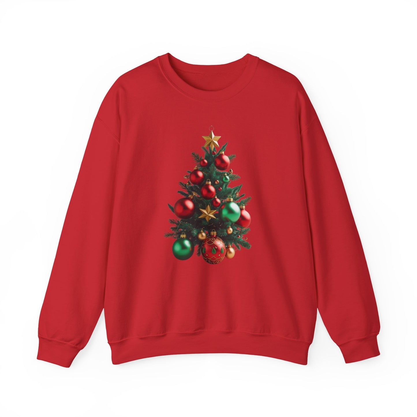 Christmas tree ornament design Unisex Heavy Blend™ Crewneck Sweatshirt