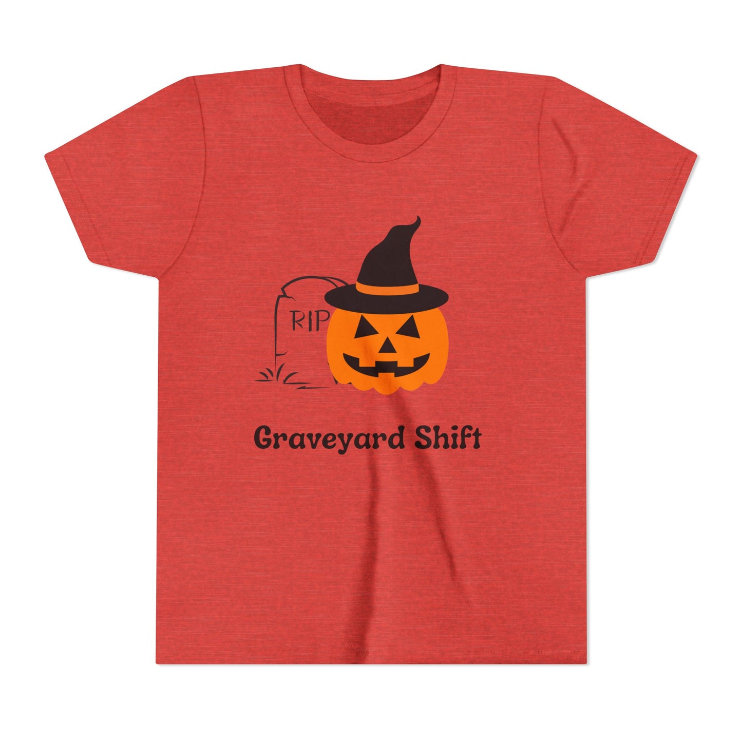 Kids Halloween Tee Graveyard Shift