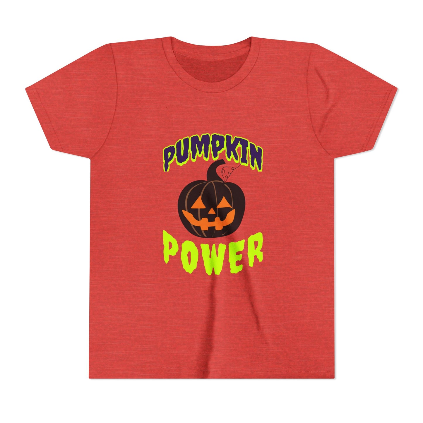 Pumpkin Power Youth Tee, Halloween Shirt