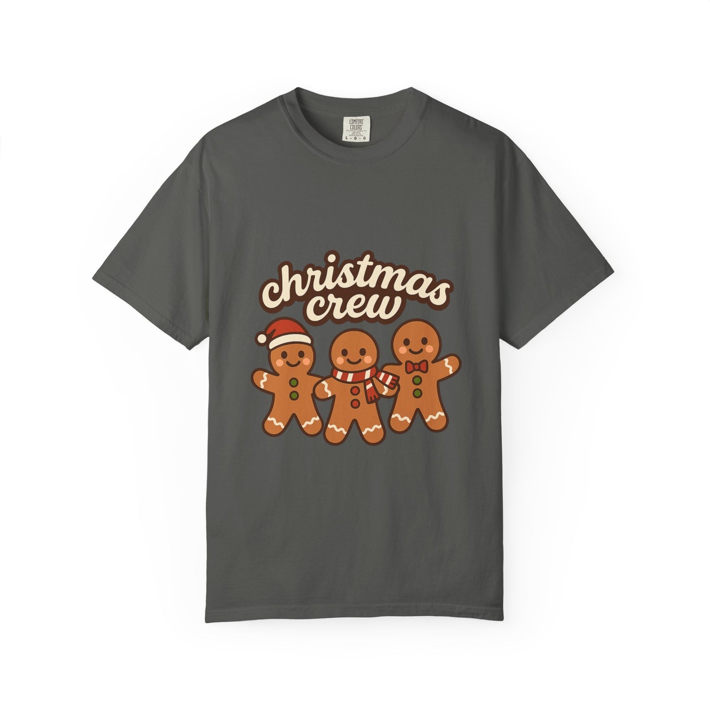 Christmas Crew Gingerbread design T-Shirt
