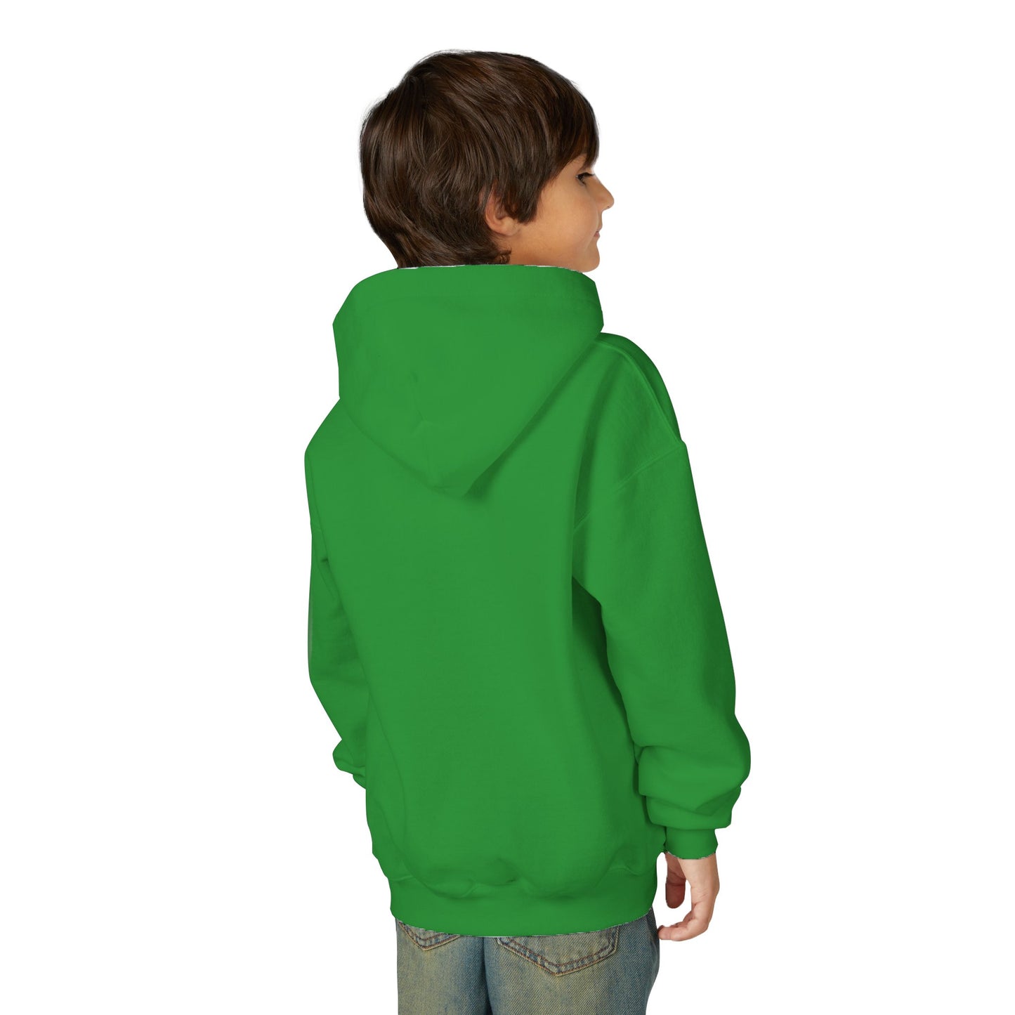 Youth Halloween Hoodie, Pumpkin Power Sweatshirt, Cozy Fall Apparel