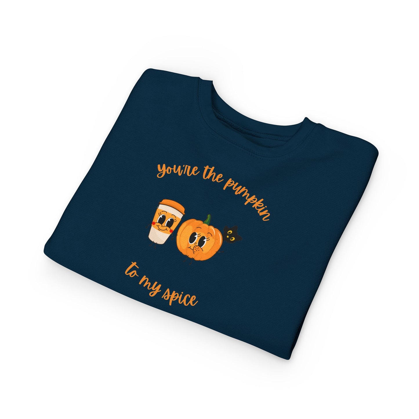 Adorable Pumpkin-Themed Toddler Sweatshirt, Cute Fall Apparel, Halloween Gift, Autumn Outfit, Toddler Clothing