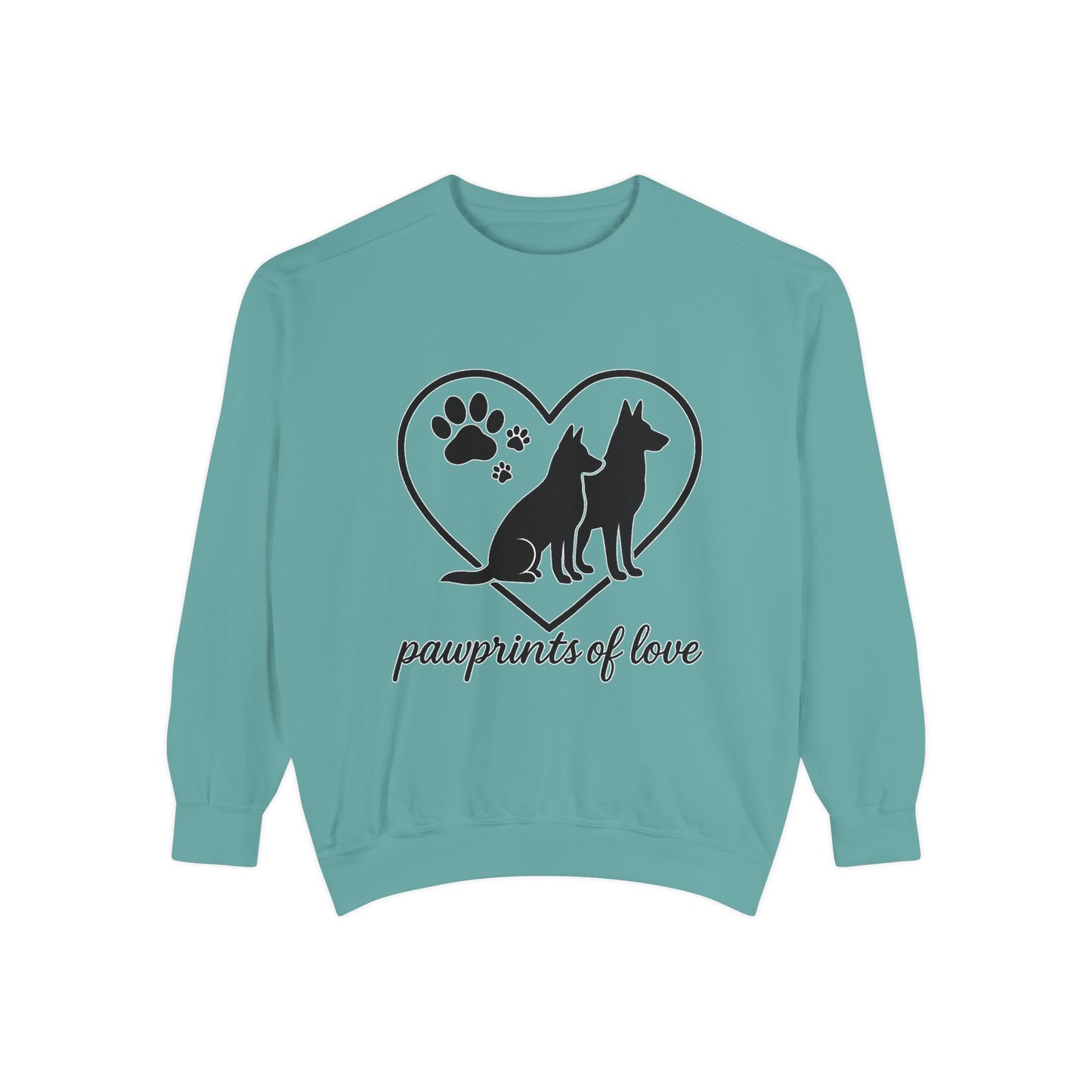 Paws of Love Unisex Garment-Dyed Sweatshirt