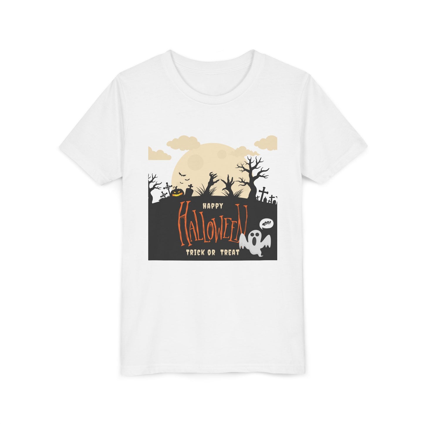 Halloween Youth Tee Trick or Treat Shirt