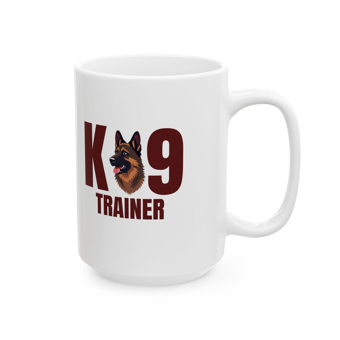 K9 Trainer Ceramic Mug - Perfect Gift for Dog Trainers,
