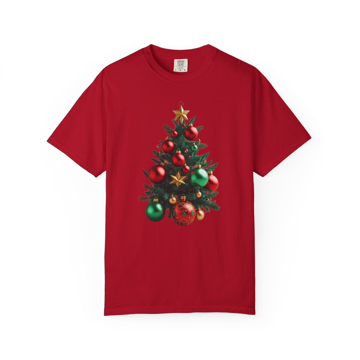 Christmas Tree T-Shirt, Holiday Apparel, Unisex Shirt, Festive Wear, Gift for Christmas, Winter Outfit
