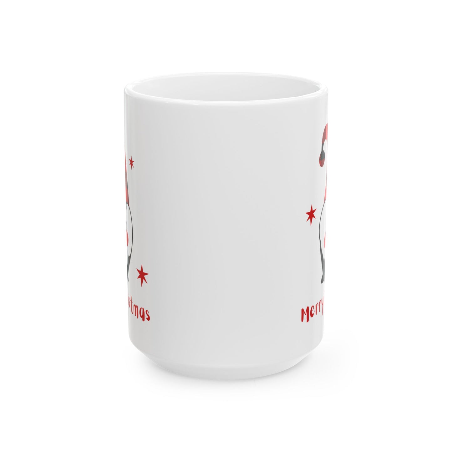 Merry Christmas Gnome Ceramic Mug | Holiday Gift, Coffee Lover
