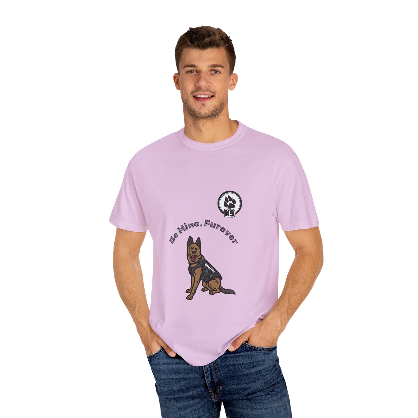 Dog Lover Unisex T-shirt - k9 Love and Loyalty Design