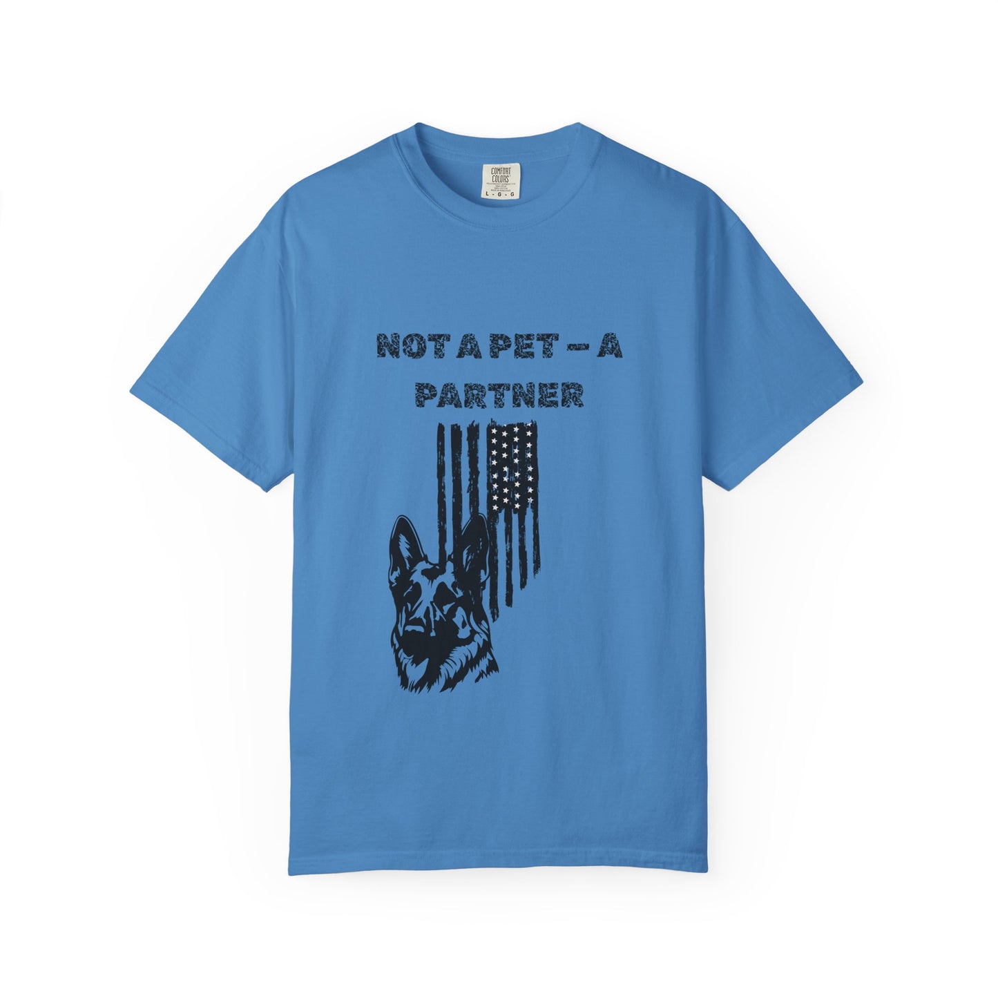 K9 Partner Unisex T-shirt - Garment-Dyed Tee for Dog Lovers