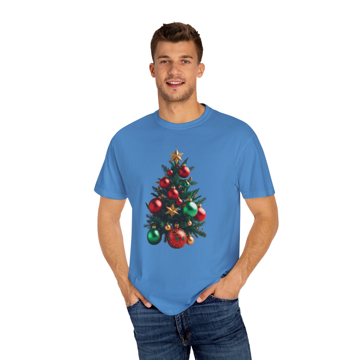 Christmas Tree T-Shirt, Holiday Apparel, Unisex Shirt, Festive Wear, Gift for Christmas, Winter Outfit