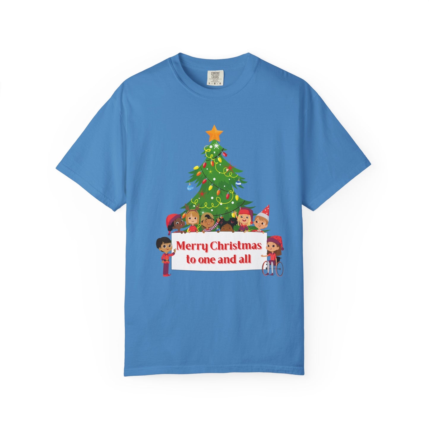 Merry Christmas Unisex T-Shirt, Holiday Tee, Cute Christmas Shirt, Family Gatherings, Festive Gift Idea