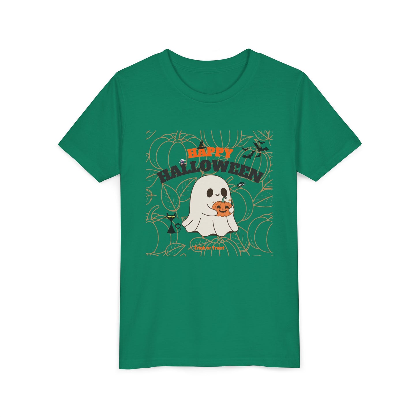 Happy Halloween Youth Tee Spooky Season Apparel
