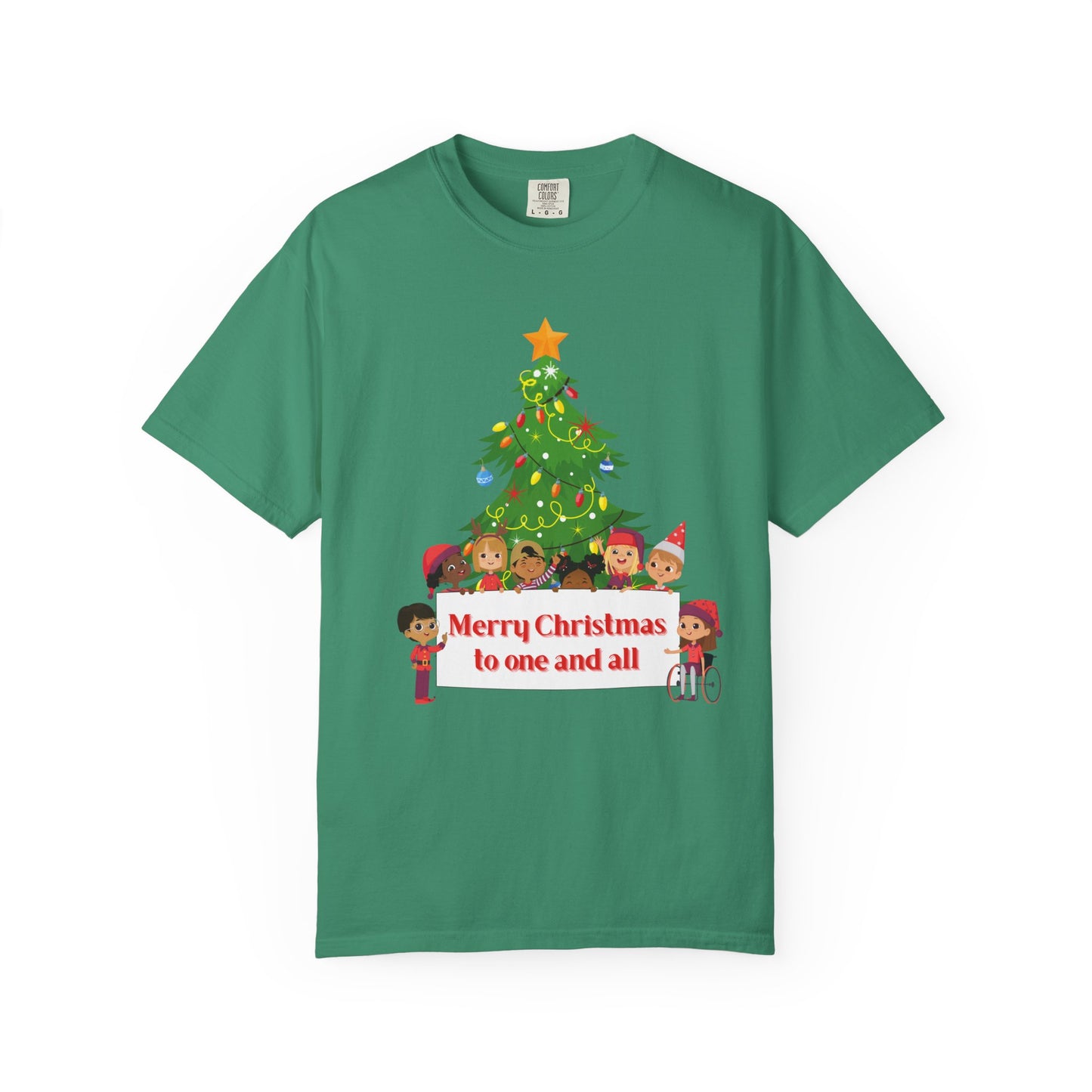 Merry Christmas Unisex T-Shirt, Holiday Tee, Cute Christmas Shirt, Family Gatherings, Festive Gift Idea