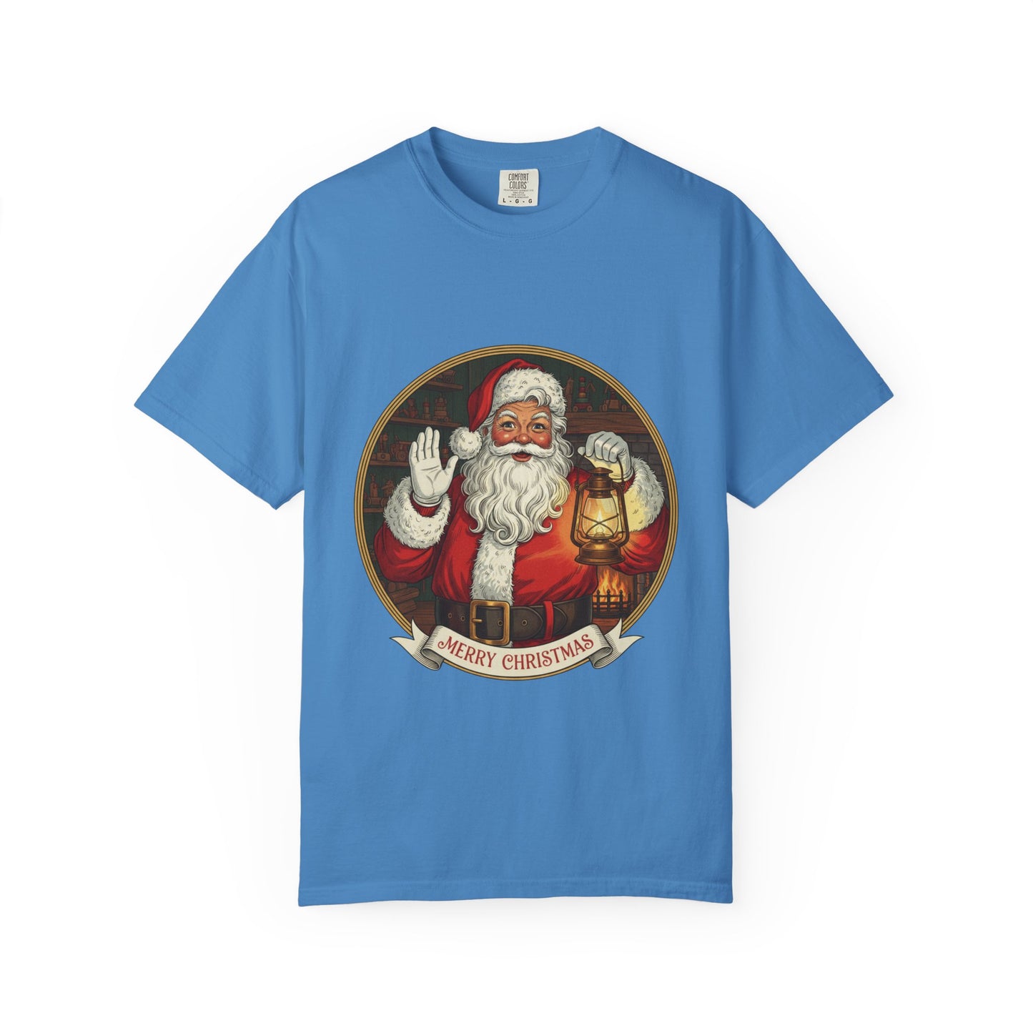 Merry Christmas Santa T-Shirt, Holiday Apparel for Festive Cheer, Unisex Christmas Tee, Perfect Gift for Family, Santa Lovers