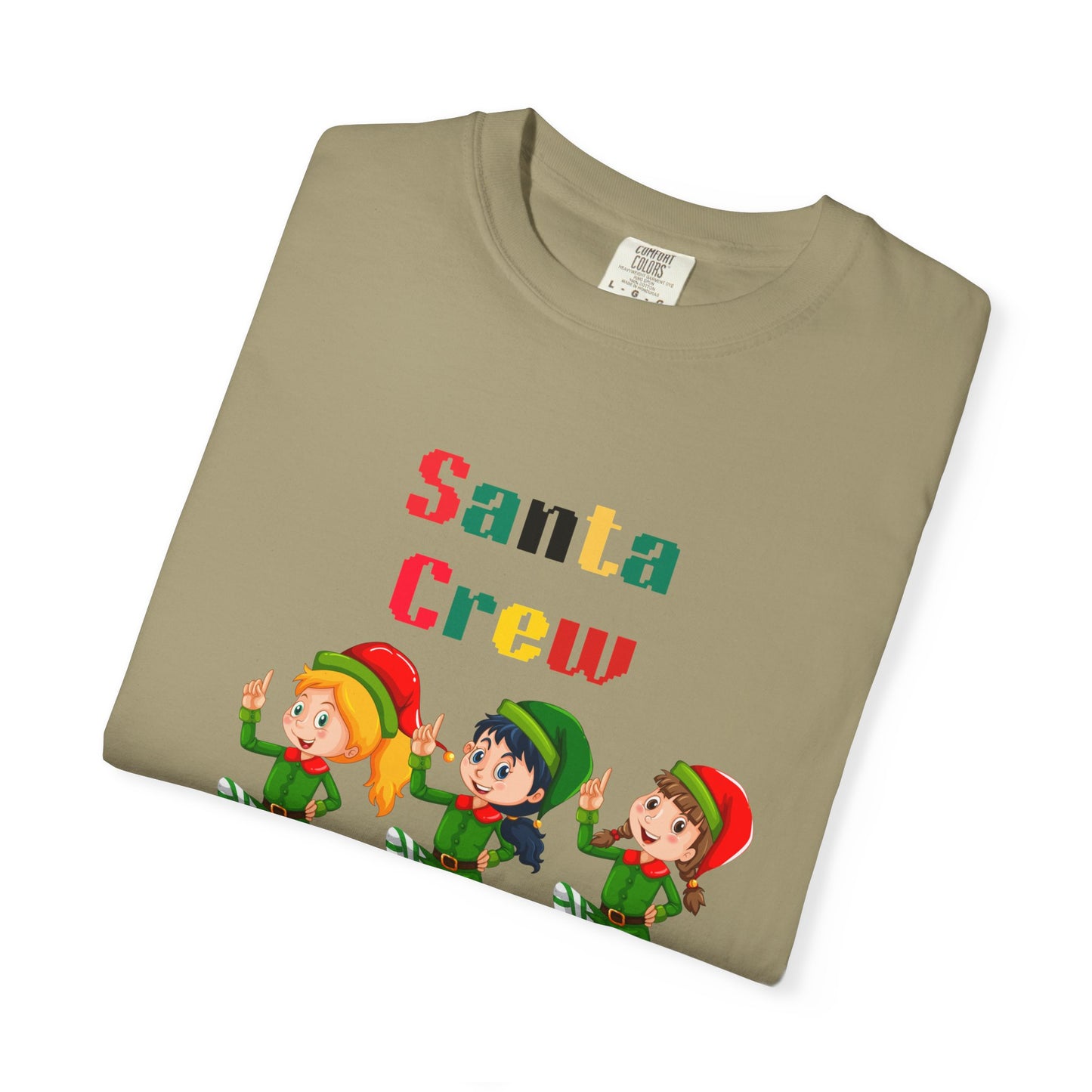 Christmas Elf T-Shirt, Fun Holiday Tee, Santa Crew Shirt, Cute Family Matching Tee, Festive Gift for Kids & Adults