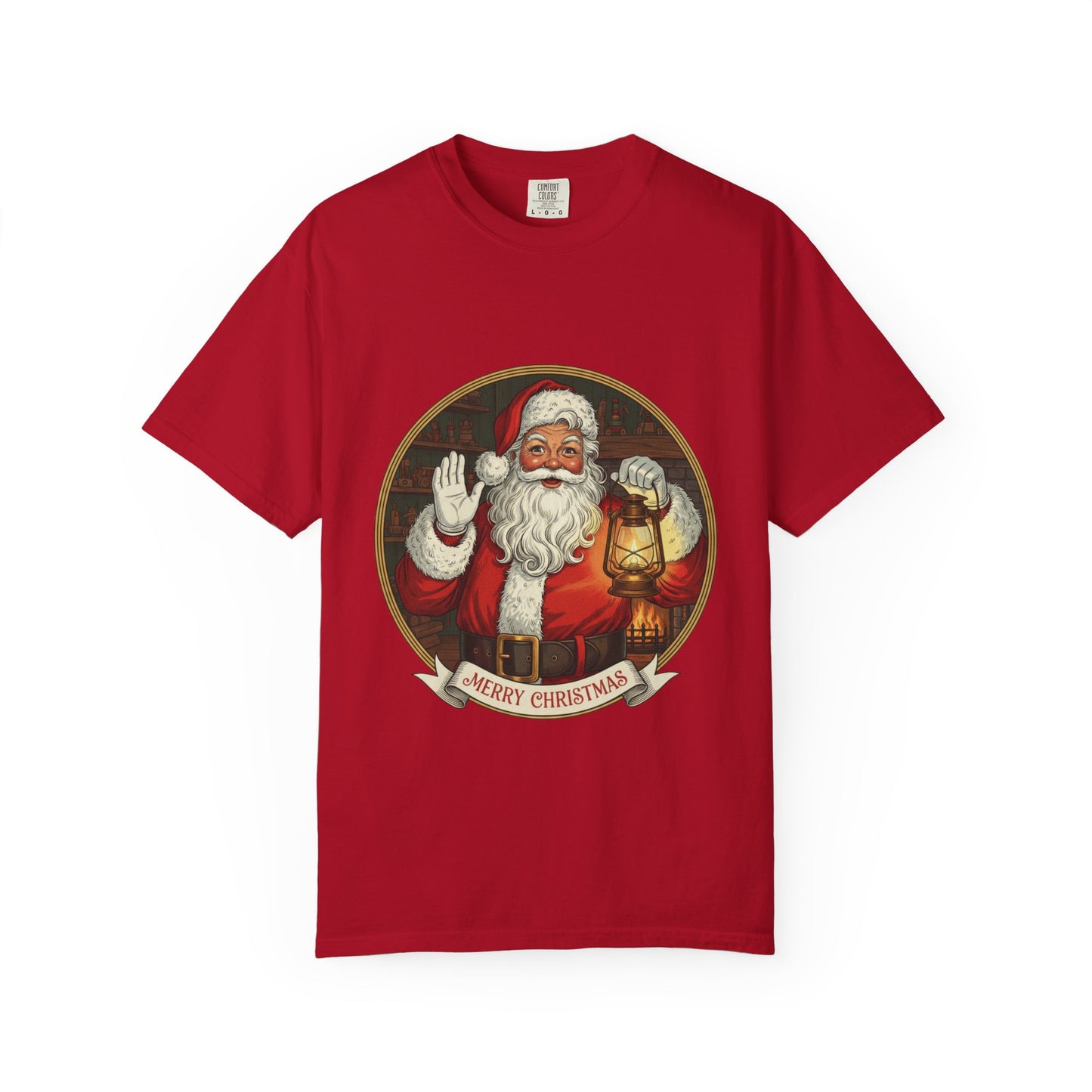 Merry Christmas Santa T-Shirt, Holiday Apparel for Festive Cheer, Unisex Christmas Tee, Perfect Gift for Family, Santa Lovers