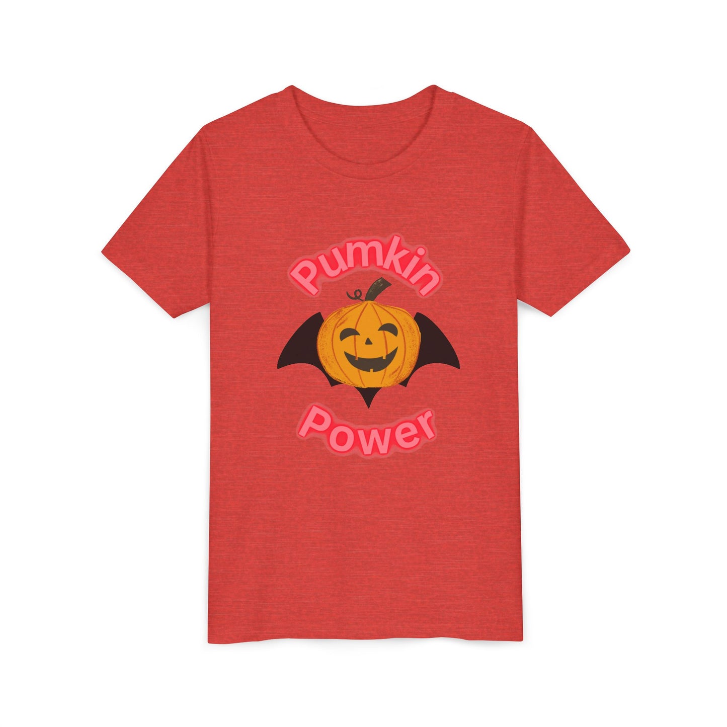 Halloween Youth T-Shirt, Pumpkin Power Graphic Tee