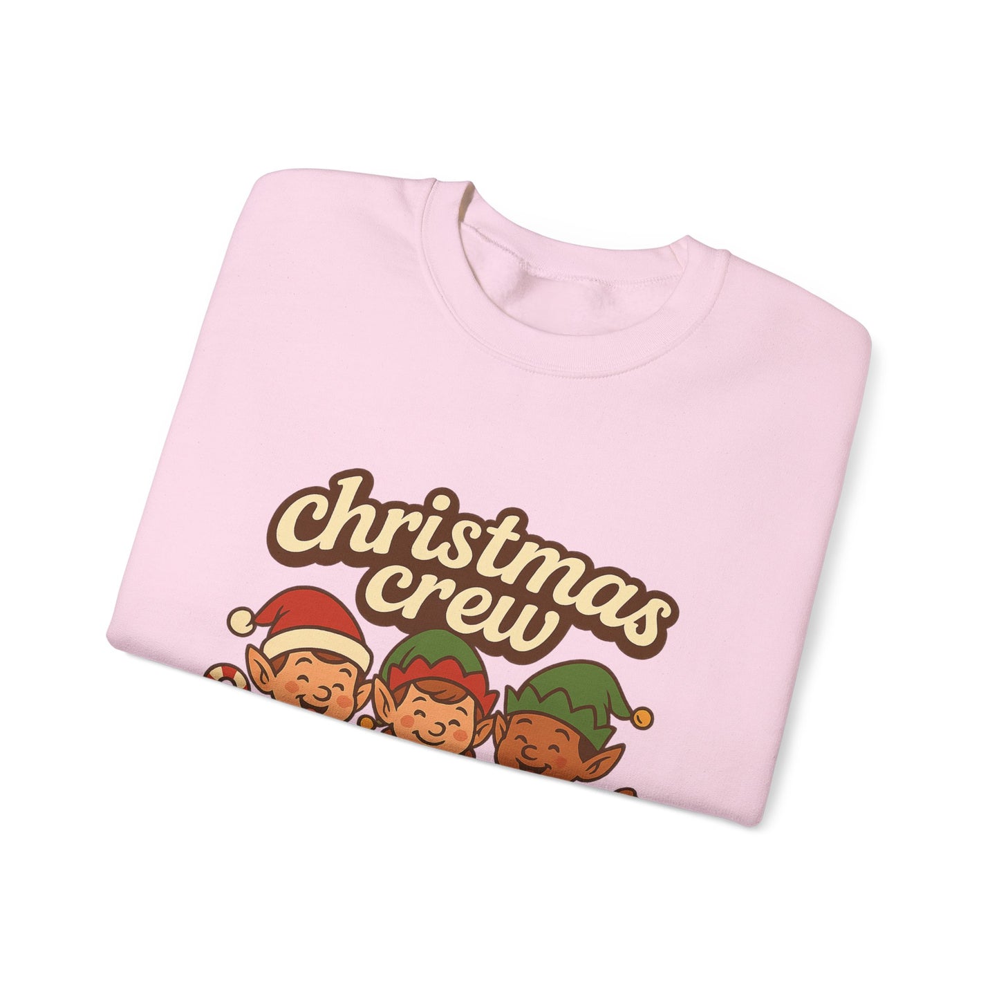 The crew of Christmas elves Unisex Heavy Blend™ Crewneck Sweatshirt