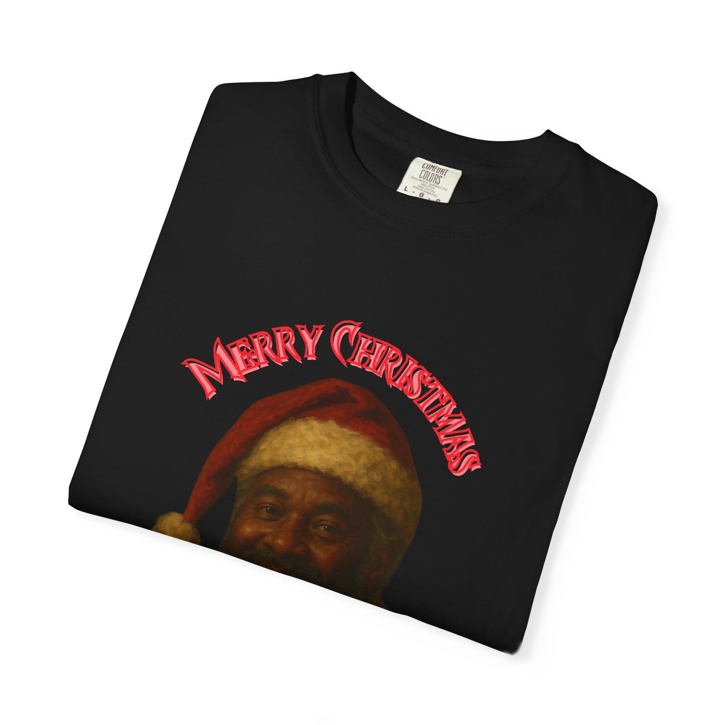 Merry Christmas Vintage Santa T-shirt, Unisex Holiday Tee, Festive Gift, Christmas Apparel, Cool Casual Wear, Seasonal Celebration Shirt