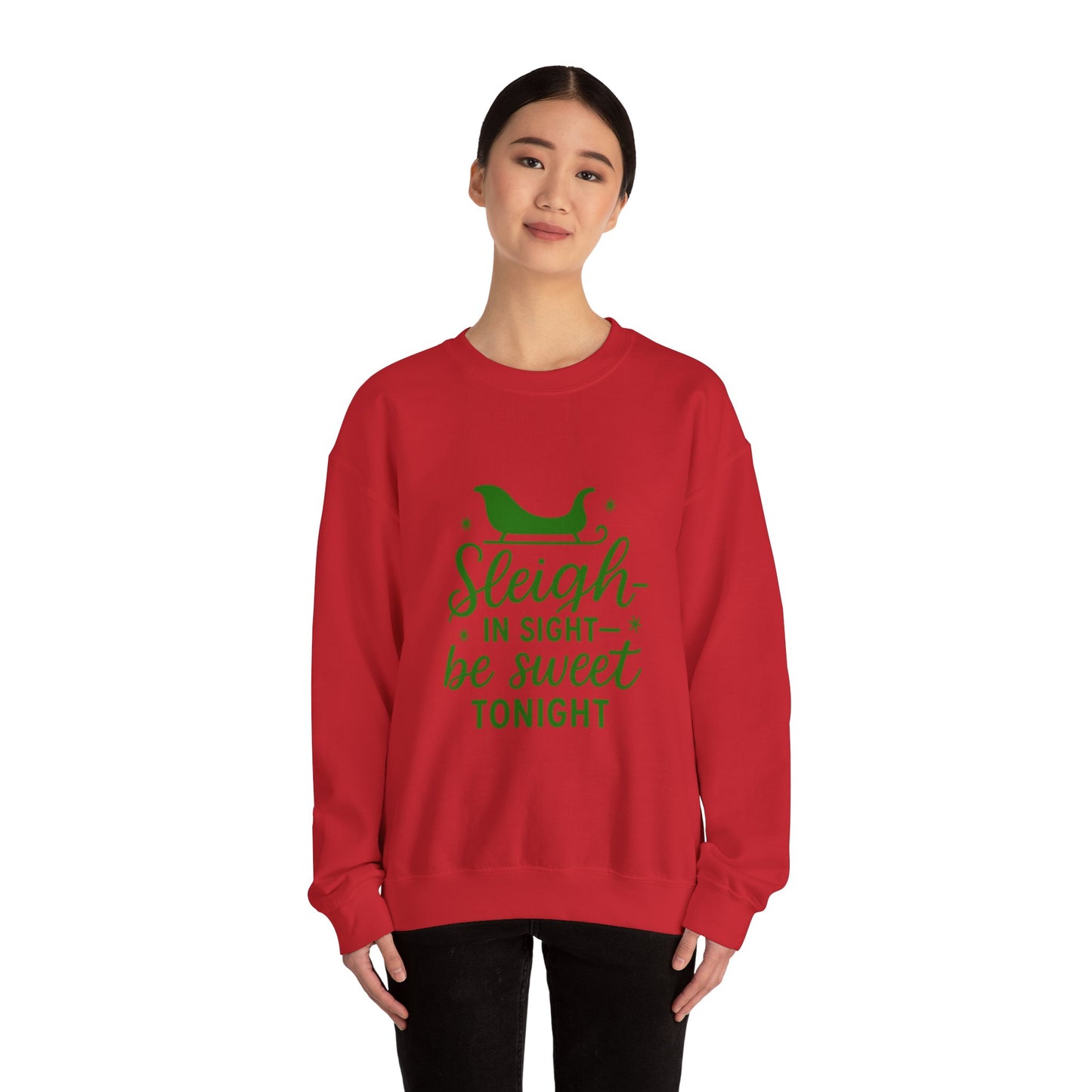 Holiday Cheer Crewneck Sweatshirt - Cozy, Fun Gift for Christmas, Winter Wear, Seasonal Fashion, Cozy Apparel, Festive Style