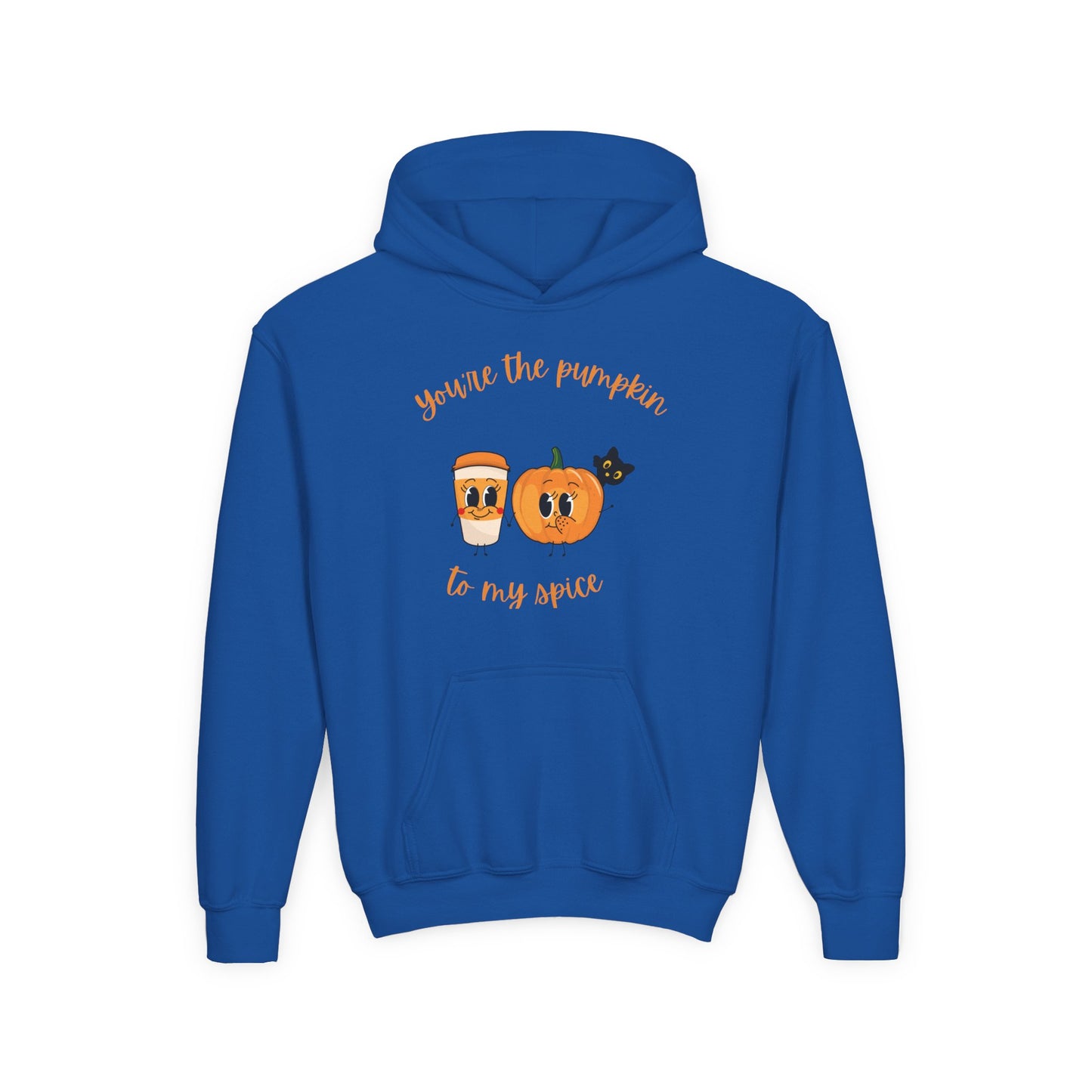 Cute Pumpkin Spice Youth Hoodie | Fall Sweatshirt