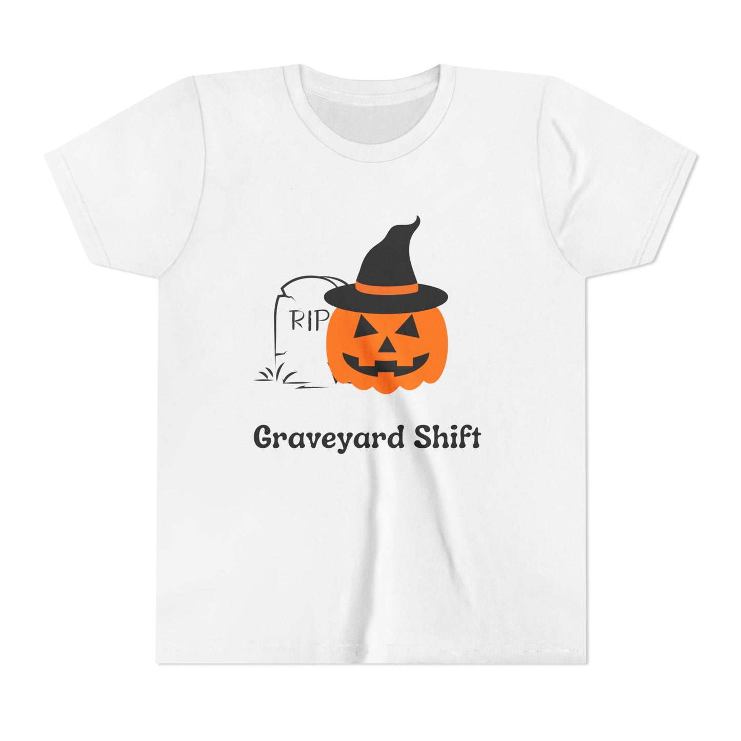 Kids Halloween Tee Graveyard Shift