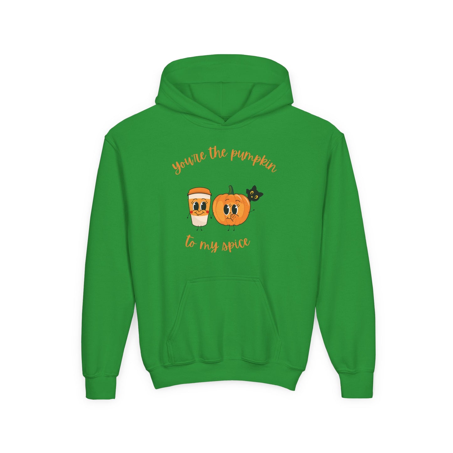Cute Pumpkin Spice Youth Hoodie | Fall Sweatshirt