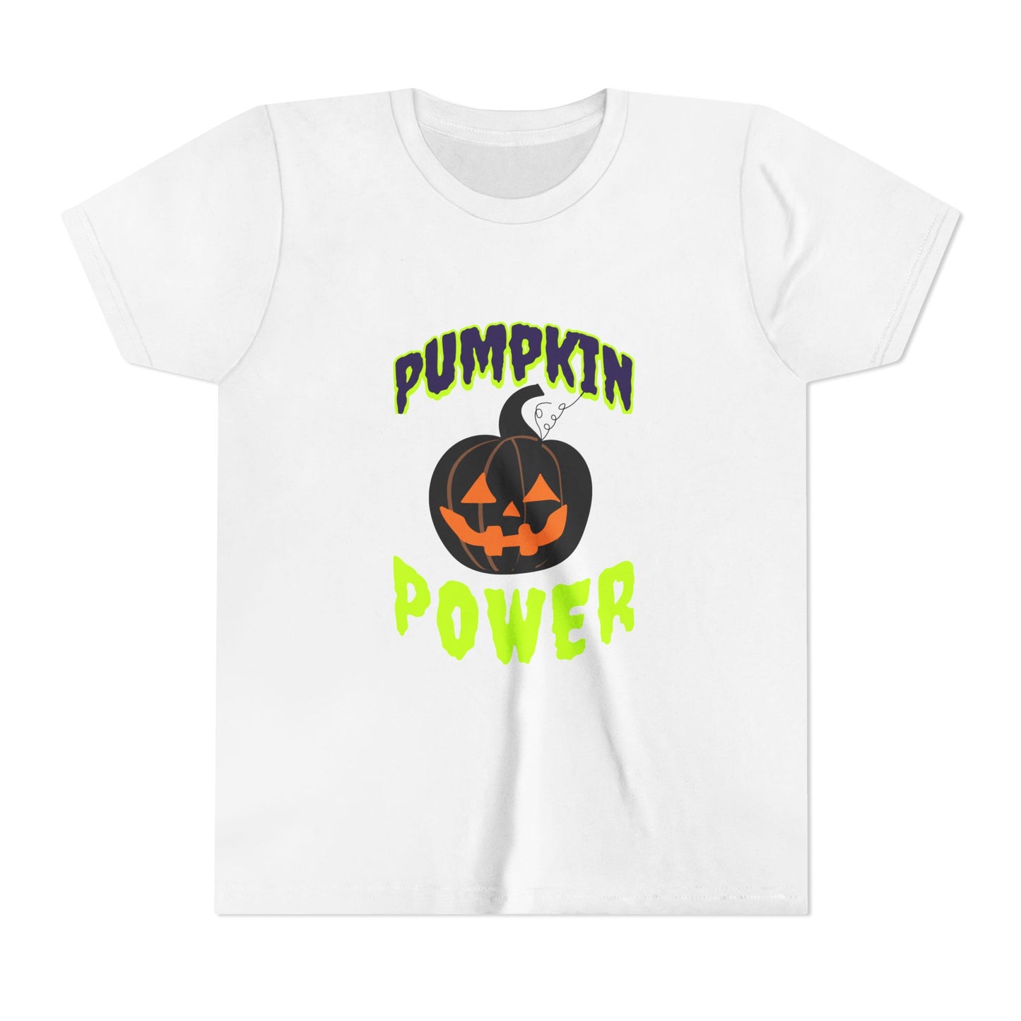 Pumpkin Power Youth Tee, Halloween Shirt