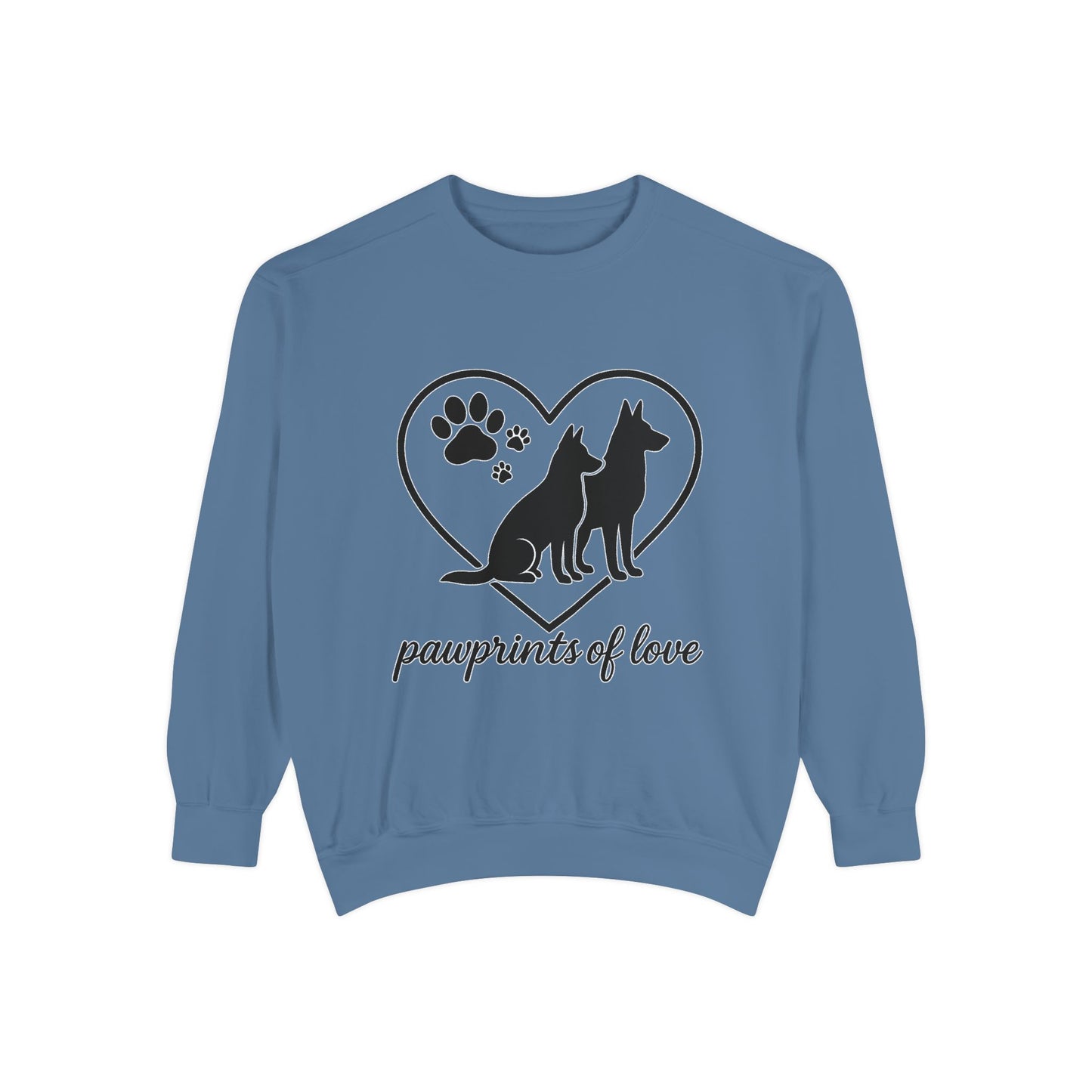 Paws of Love Unisex Garment-Dyed Sweatshirt