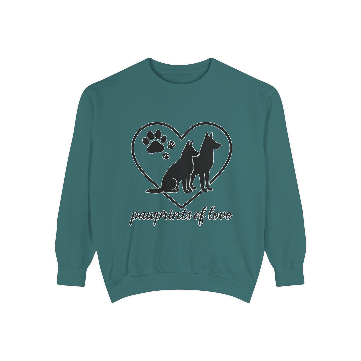 Paws of Love Unisex Garment-Dyed Sweatshirt