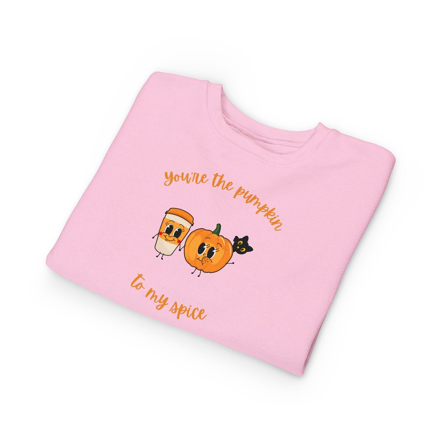 Adorable Pumpkin-Themed Toddler Sweatshirt, Cute Fall Apparel, Halloween Gift, Autumn Outfit, Toddler Clothing