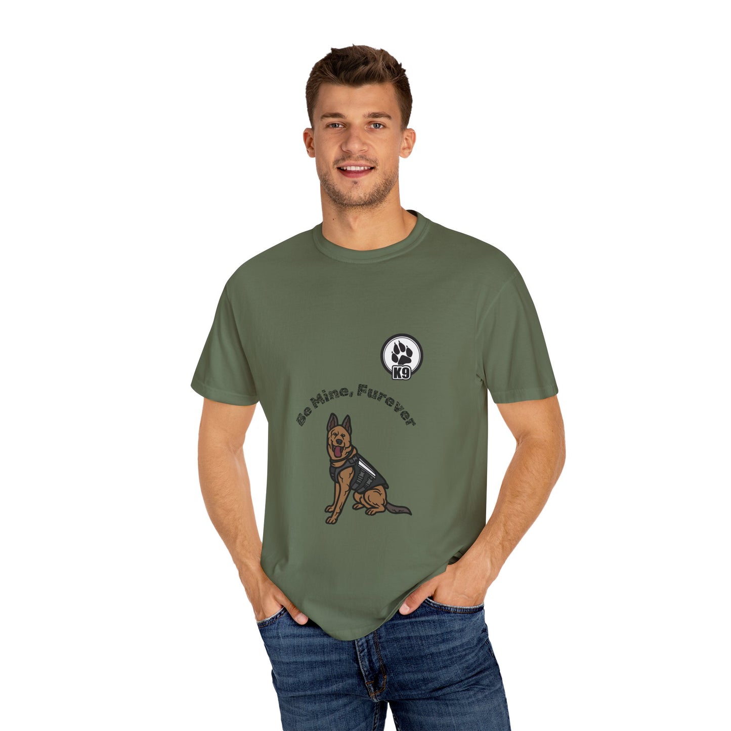 Dog Lover Unisex T-shirt - k9 Love and Loyalty Design