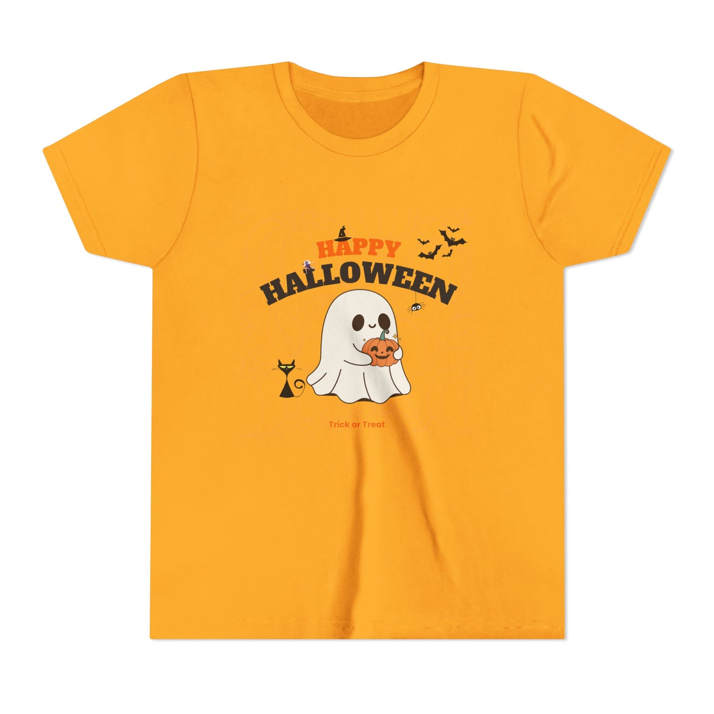 Happy Halloween Youth Tee Spooky Season Apparel