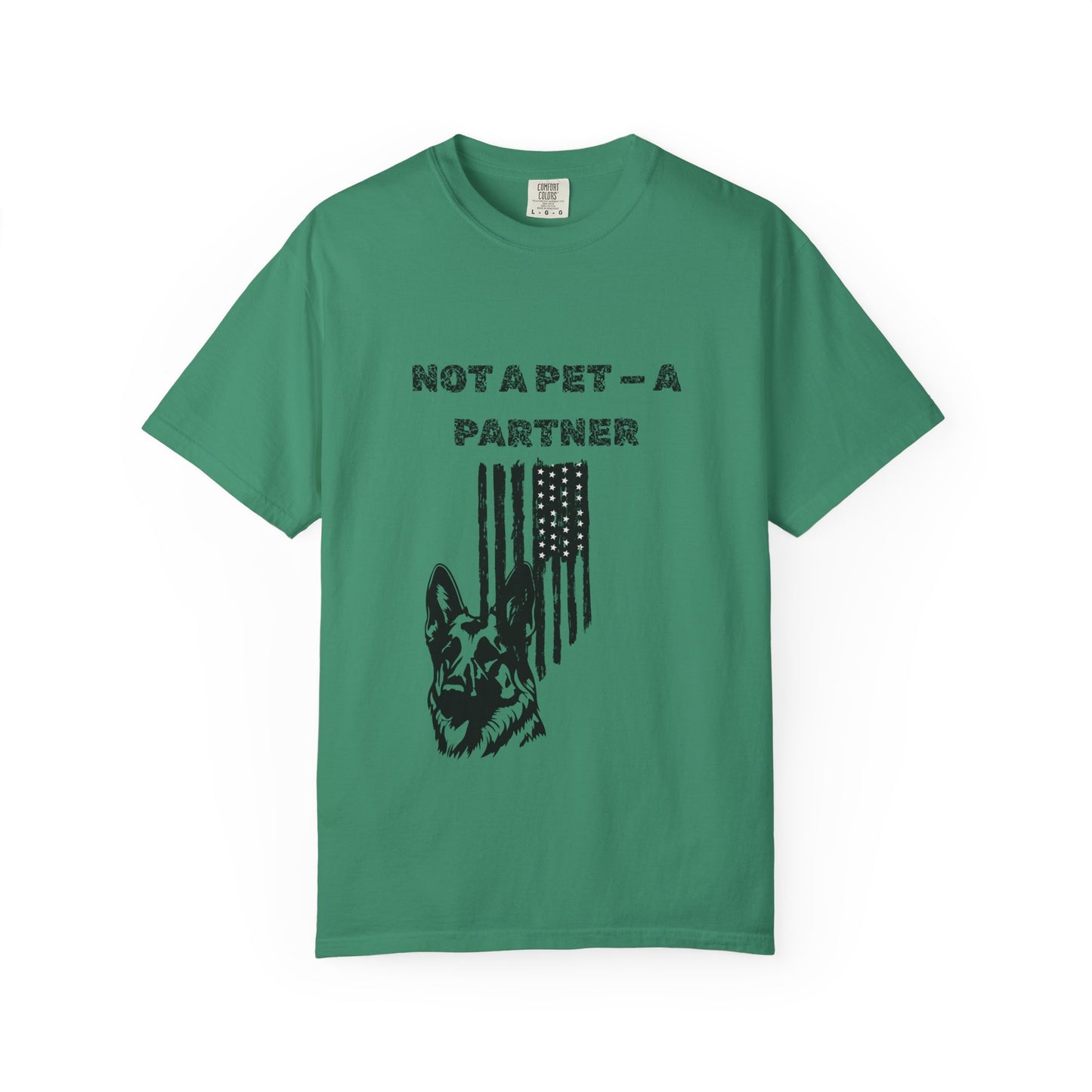 K9 Partner Unisex T-shirt - Garment-Dyed Tee for Dog Lovers