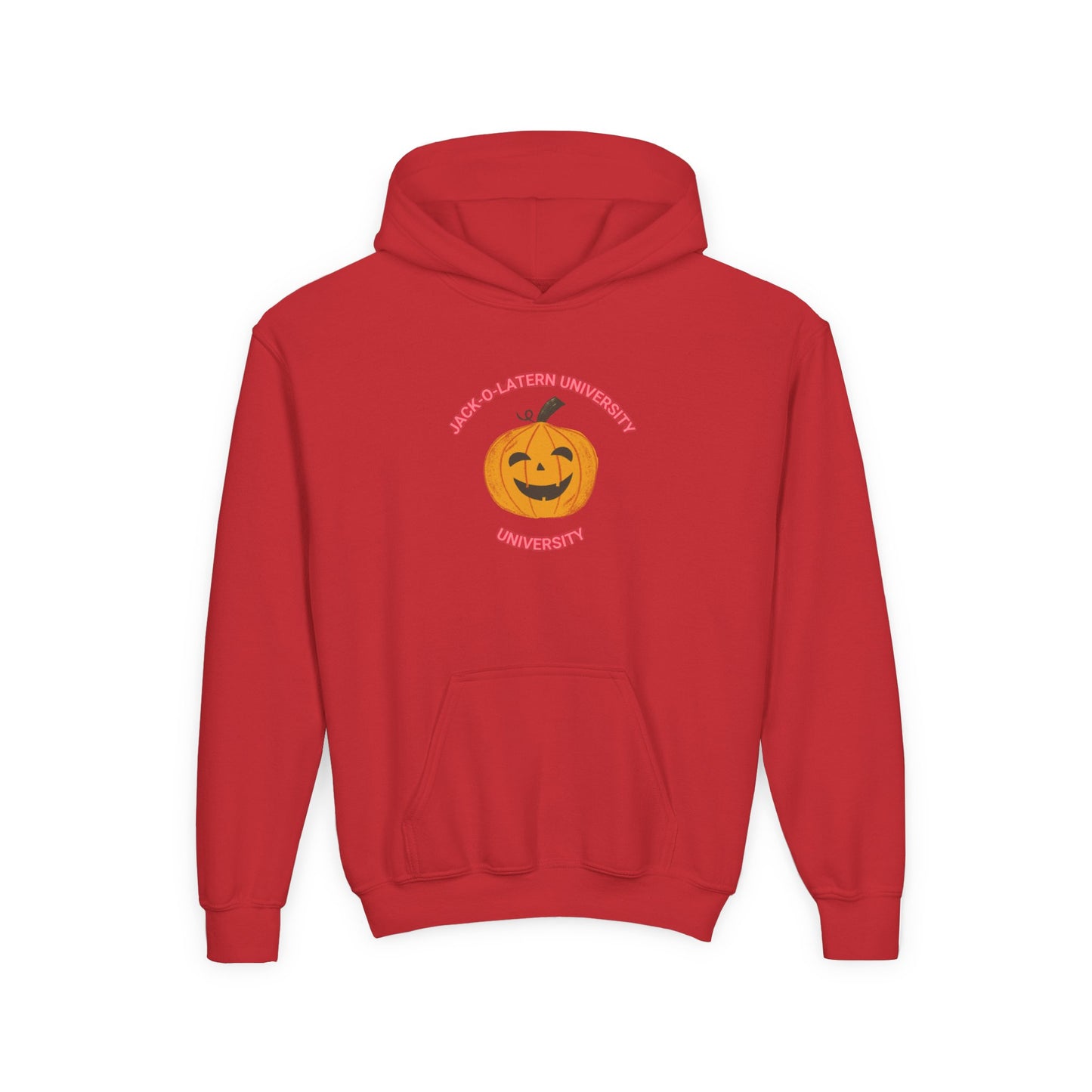 Youth Pumpkin Halloween Hoodie, Cozy Sweatshirt for Kids