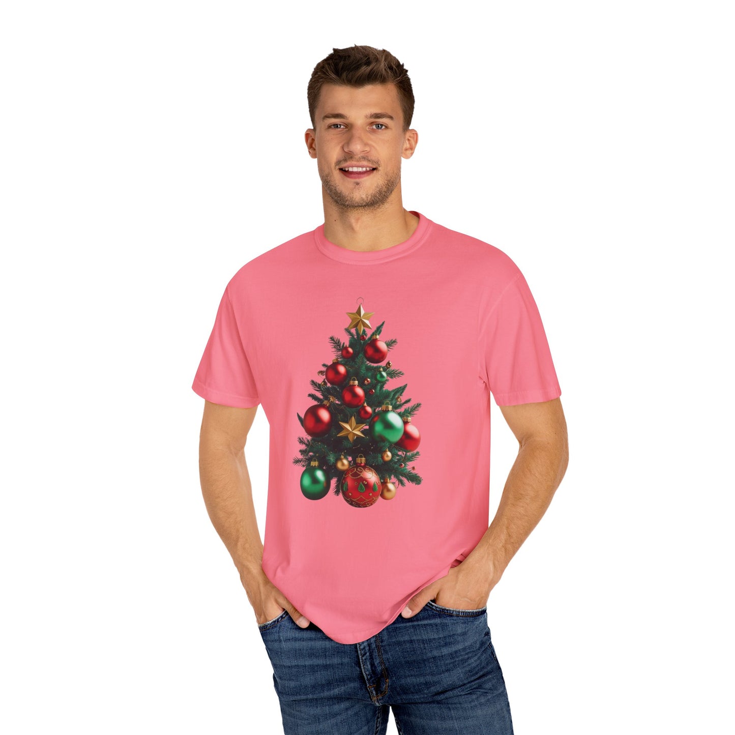 Christmas Tree T-Shirt, Holiday Apparel, Unisex Shirt, Festive Wear, Gift for Christmas, Winter Outfit