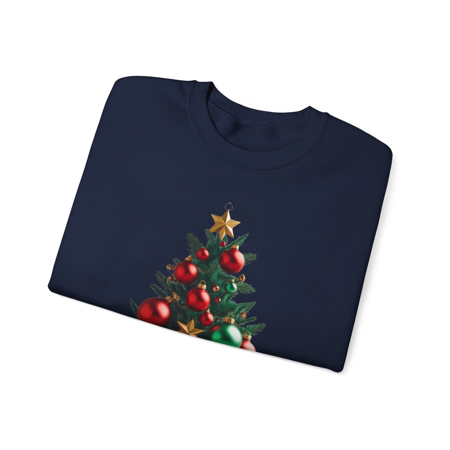 Christmas tree ornament design Unisex Heavy Blend™ Crewneck Sweatshirt