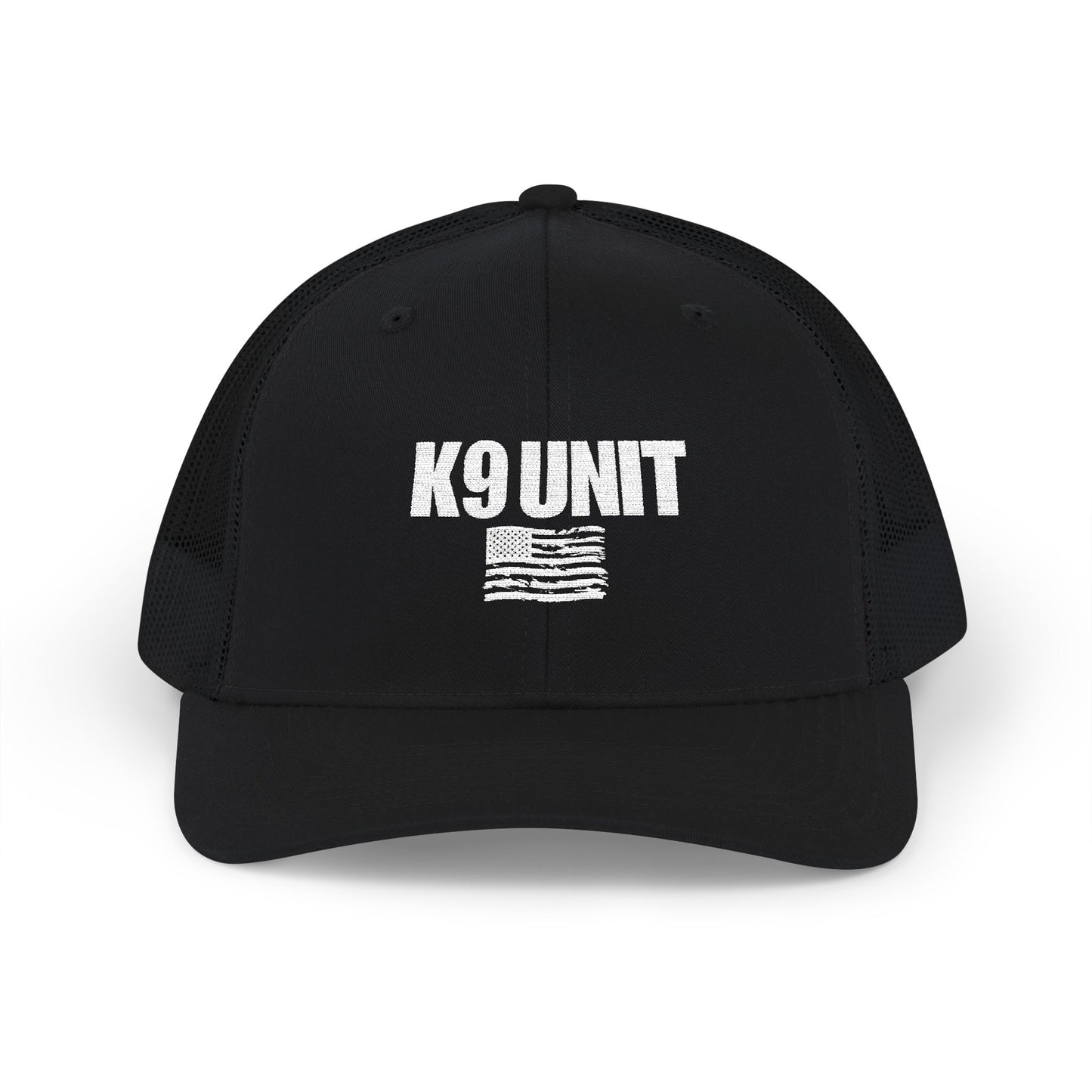Embroidered K9 Law Enforcement Snapback Trucker Cap