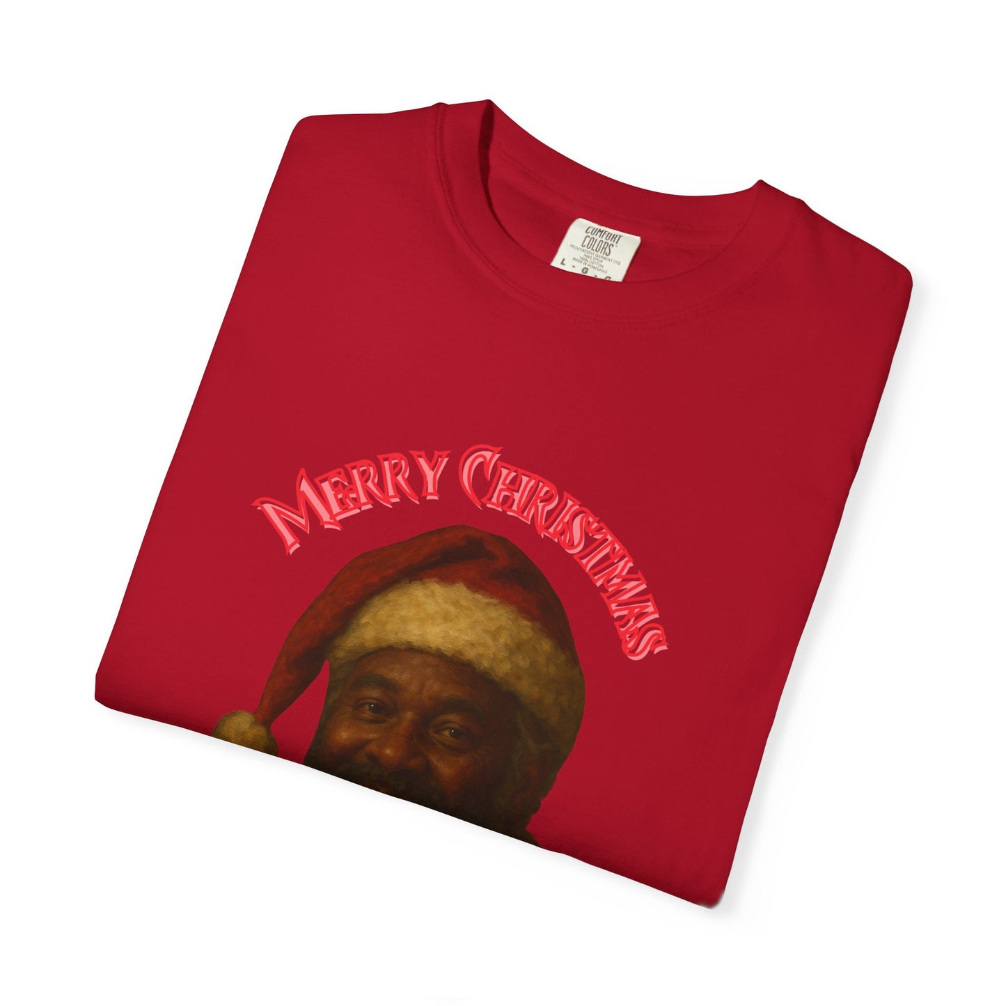 Merry Christmas Vintage Santa T-shirt, Unisex Holiday Tee, Festive Gift, Christmas Apparel, Cool Casual Wear, Seasonal Celebration Shirt