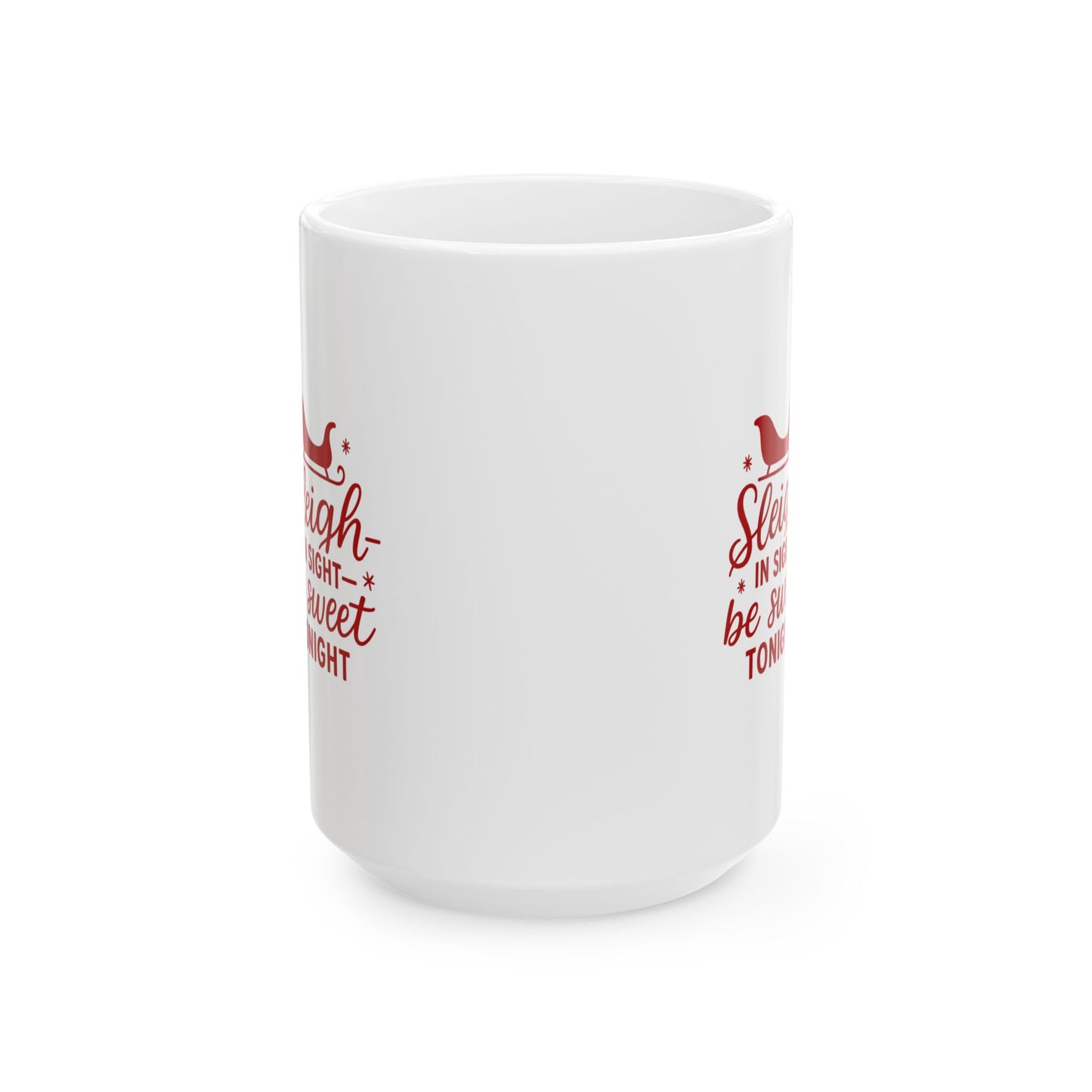 Festive Ceramic Mug - Perfect for Holiday Cheer, Christmas Gift, Coffee Lover, Seasonal Decor